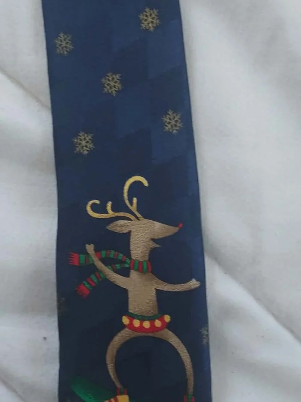 Men's Tie - Hallmark Cool Yule - 100% Silk - Christmas Santa